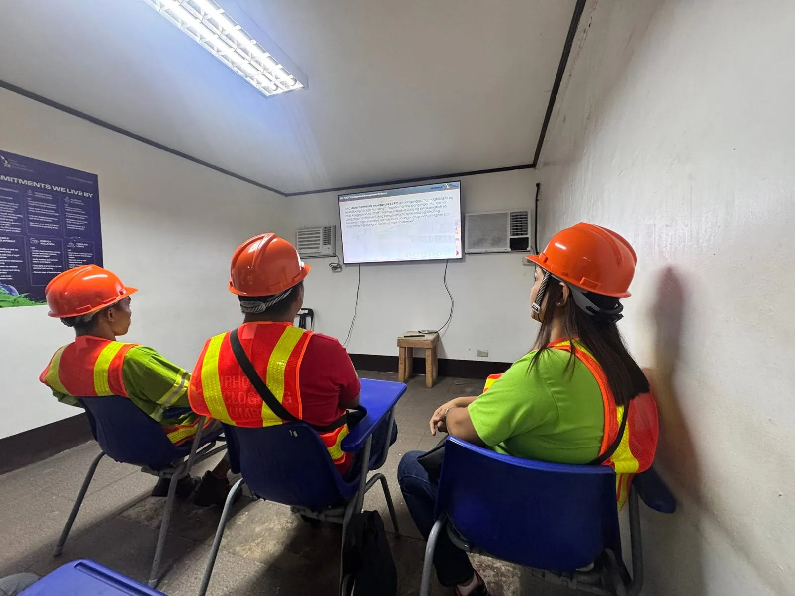 Ecosupreme personnel attending training